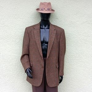 JOSEPH A. BANK (MEXICO) MEN'S "GORDON" PURE CAMEL HAIR (2) BUTTON LUXURY BLAZER